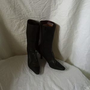 Moto leather boots